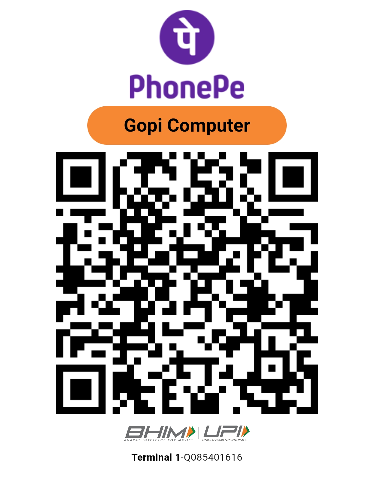 Payment QR Code